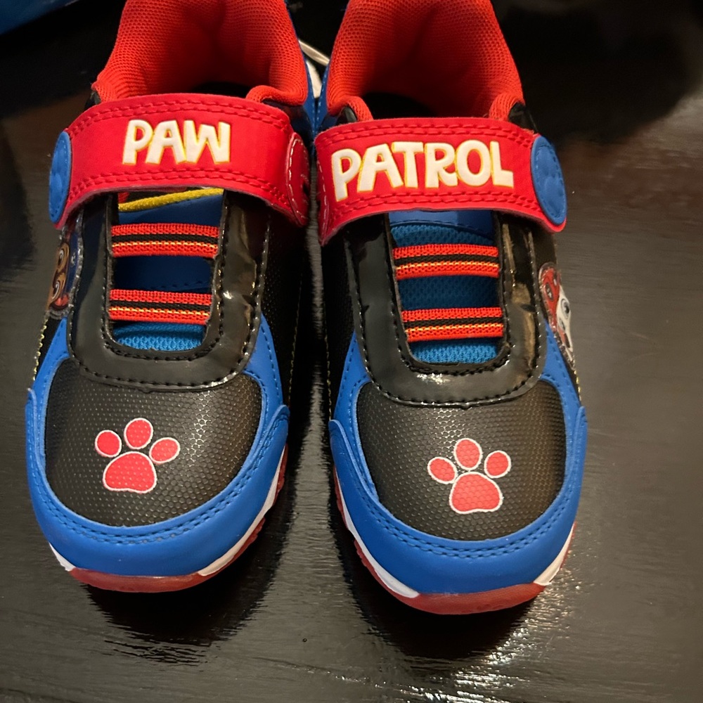 New!  Paw Patrol light up tennis shoes